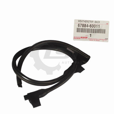 Genuine Toyota Landcruiser 80 Series Hdj Rh Back Barn Door Vertical Weatherstrip