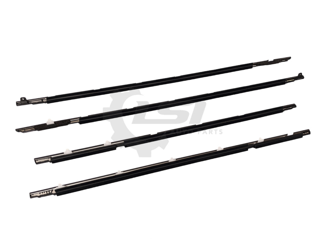 Genuine Toyota Landcruiser 80 Series Lh Rh Front Doors Outer Inner Moulding Set Weatherstrip