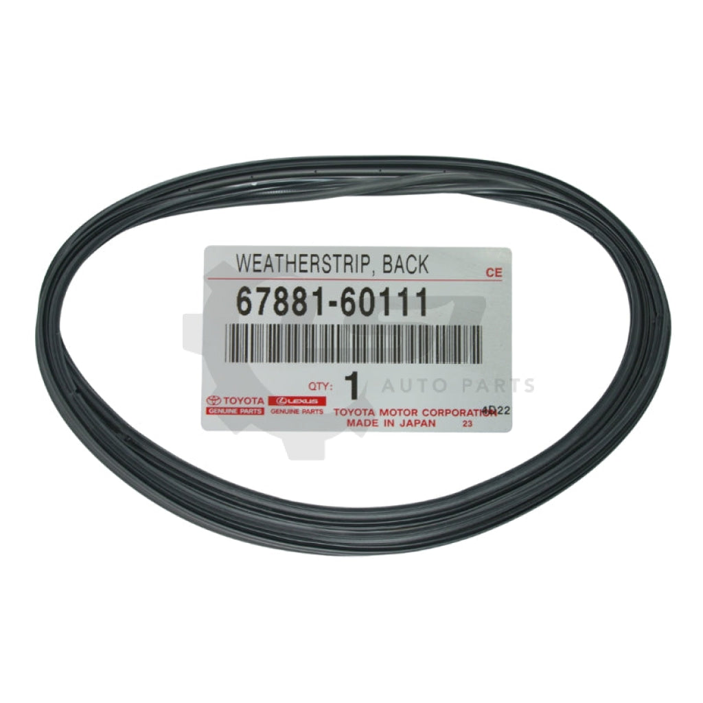 Genuine Toyota Landcruiser HDJ100 UZJ100 Tailgate Back Door Weatherstrip Seal 67881-60111 Door Seal