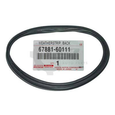 Genuine Toyota Landcruiser HDJ100 UZJ100 Tailgate Back Door Weatherstrip Seal 67881-60111 Door Seal