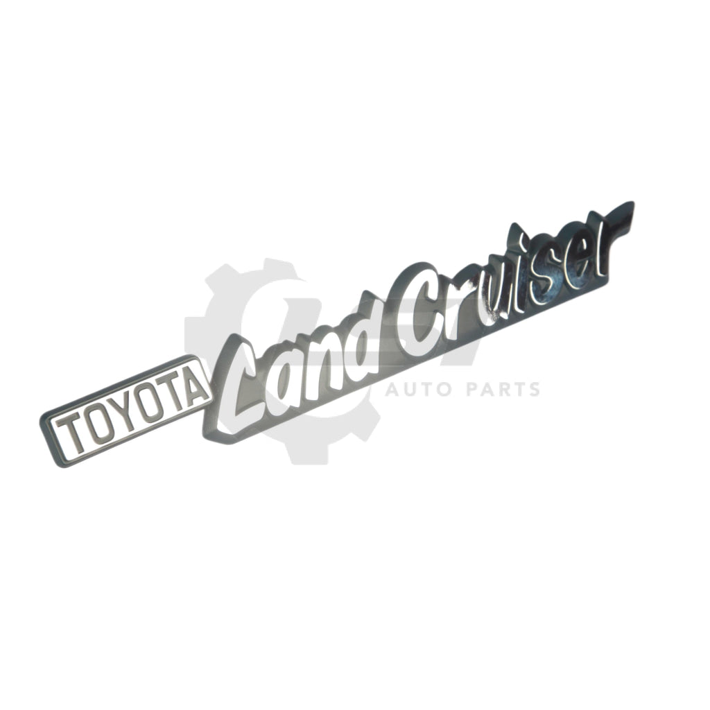 Genuine Toyota Landcruiser Hj45 Hj47 Series Fender Guard Badge Emblem Plate