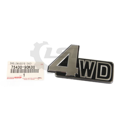 Genuine Toyota Landcruiser 60 61 70 73 75 Series Rear Back Tail 4Wd Badge Emblem