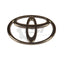 Genuine Toyota Landcruiser Uzj100 Front Grille Badge Emblem Gold Lhd