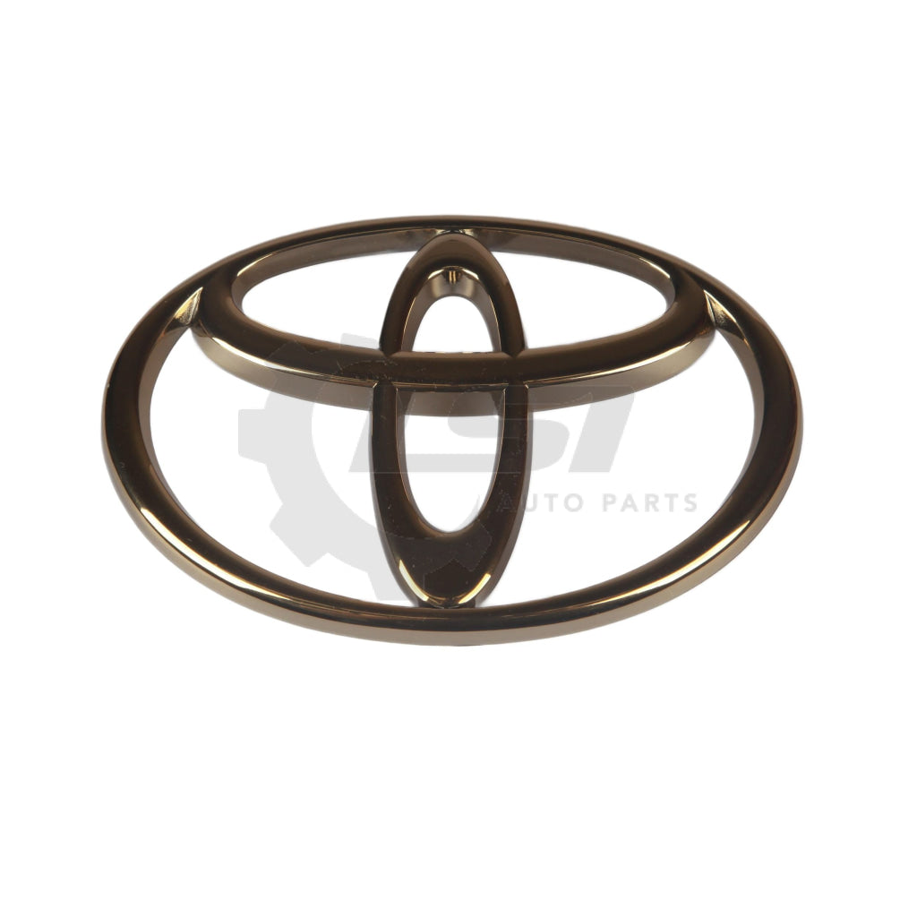 Genuine Toyota Landcruiser Uzj100 Front Grille Badge Emblem Gold Lhd