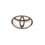 Genuine Toyota Landcruiser Uzj100 Front Grille Badge Emblem Gold Lhd