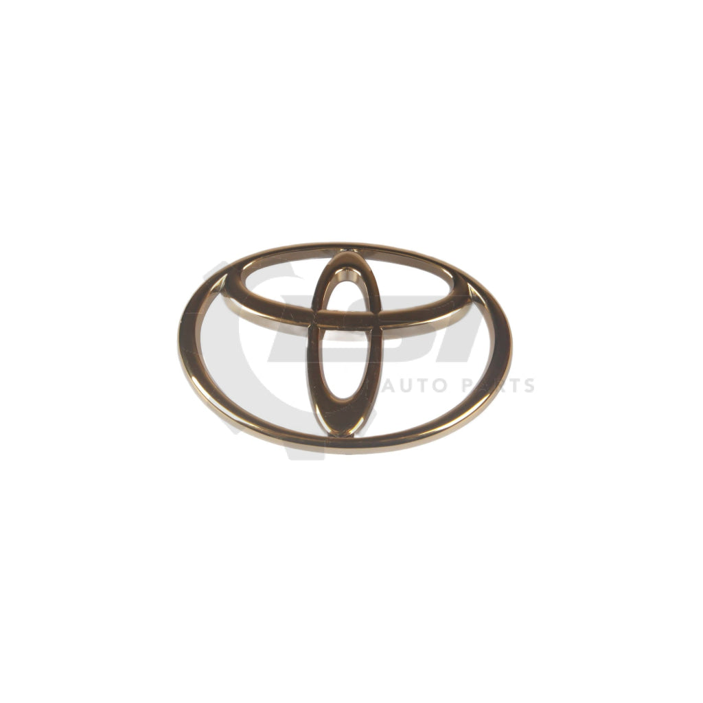 Genuine Toyota Landcruiser Uzj100 Front Grille Badge Emblem Gold Lhd