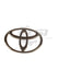 Genuine Toyota Landcruiser Uzj100 Front Grille Badge Emblem Gold Lhd