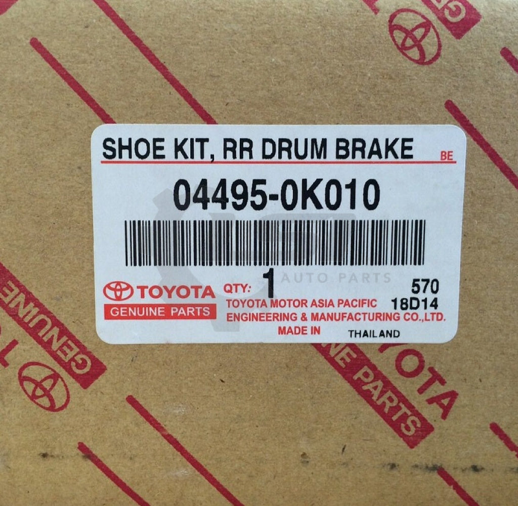 Genuine Toyota Rear Brake Shoes For Hilux Kun16 Ggn15 Workmate Tgn16 Rwd