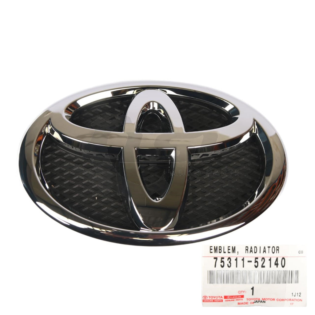 Genuine Toyota Yaris Zsp90 Ncp91 Ncp90 Ksp90 Front Grille Badge Emblem Ornament