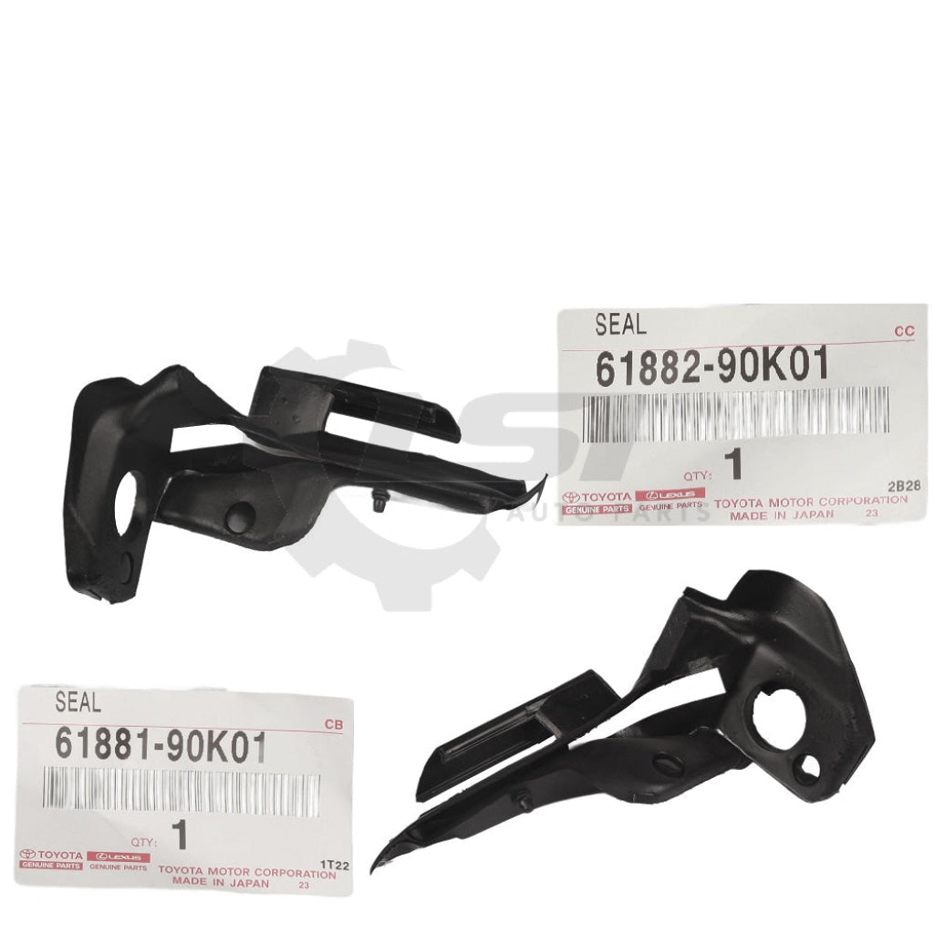 Genuine Toyotagenuine Toyota Landcruiser Hj75 Hzj75 Front Rh Lh Roof Rubber Rail Pillar Seal