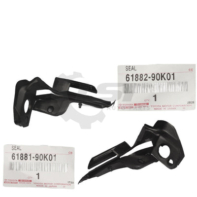 Genuine Toyotagenuine Toyota Landcruiser Hj75 Hzj75 Front Rh Lh Roof Rubber Rail Pillar Seal