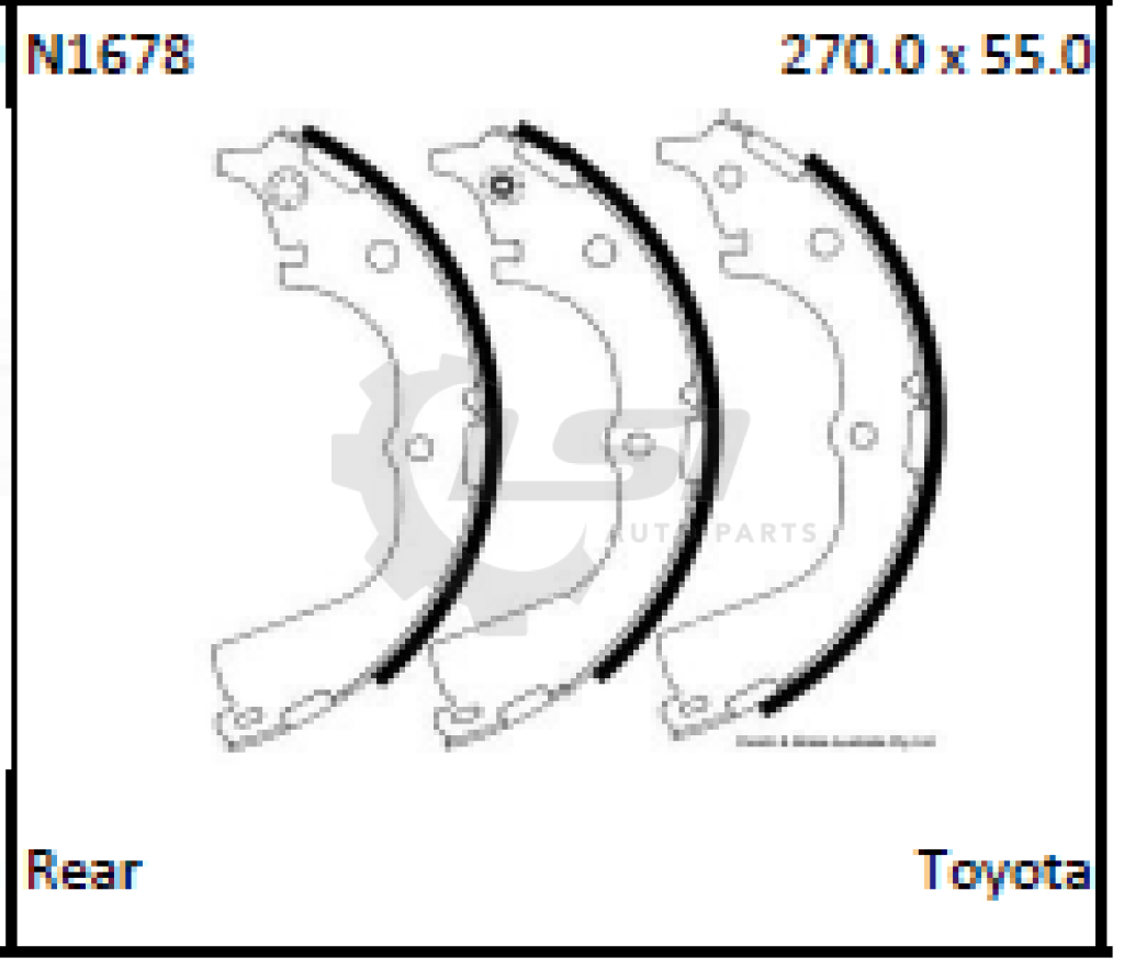 Horse Power Brake Shoes