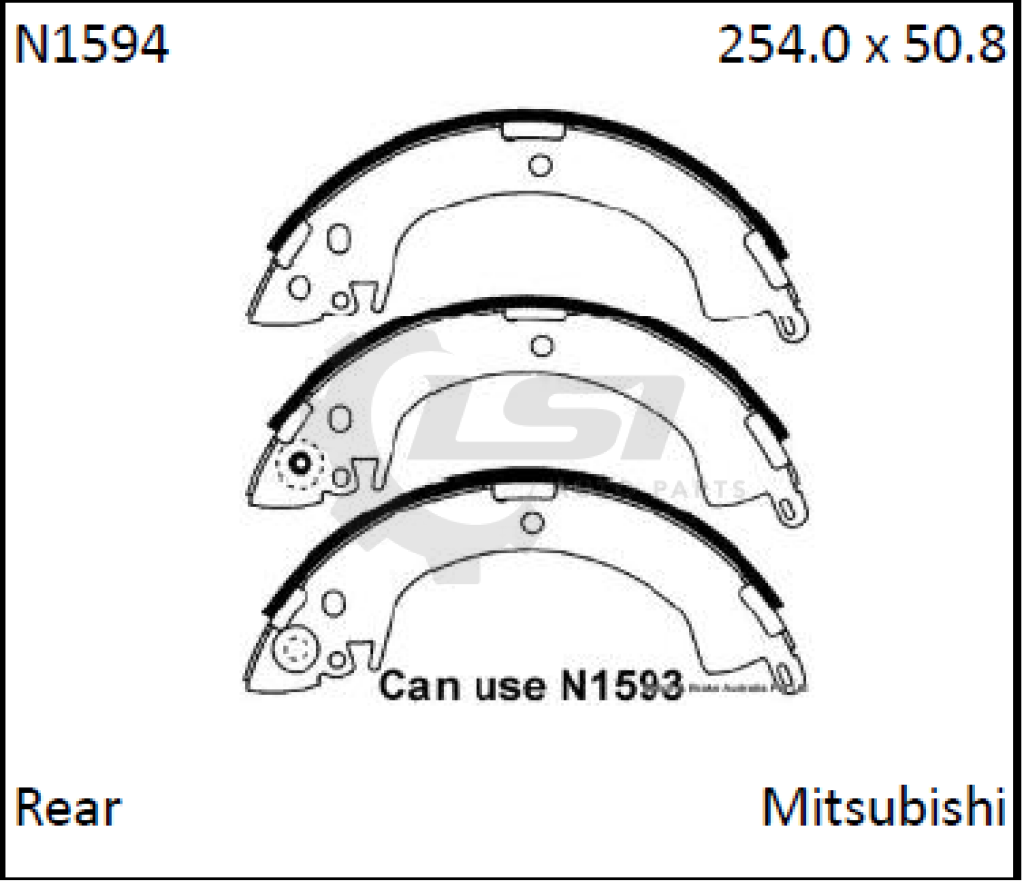 Horse Power Brake Shoes