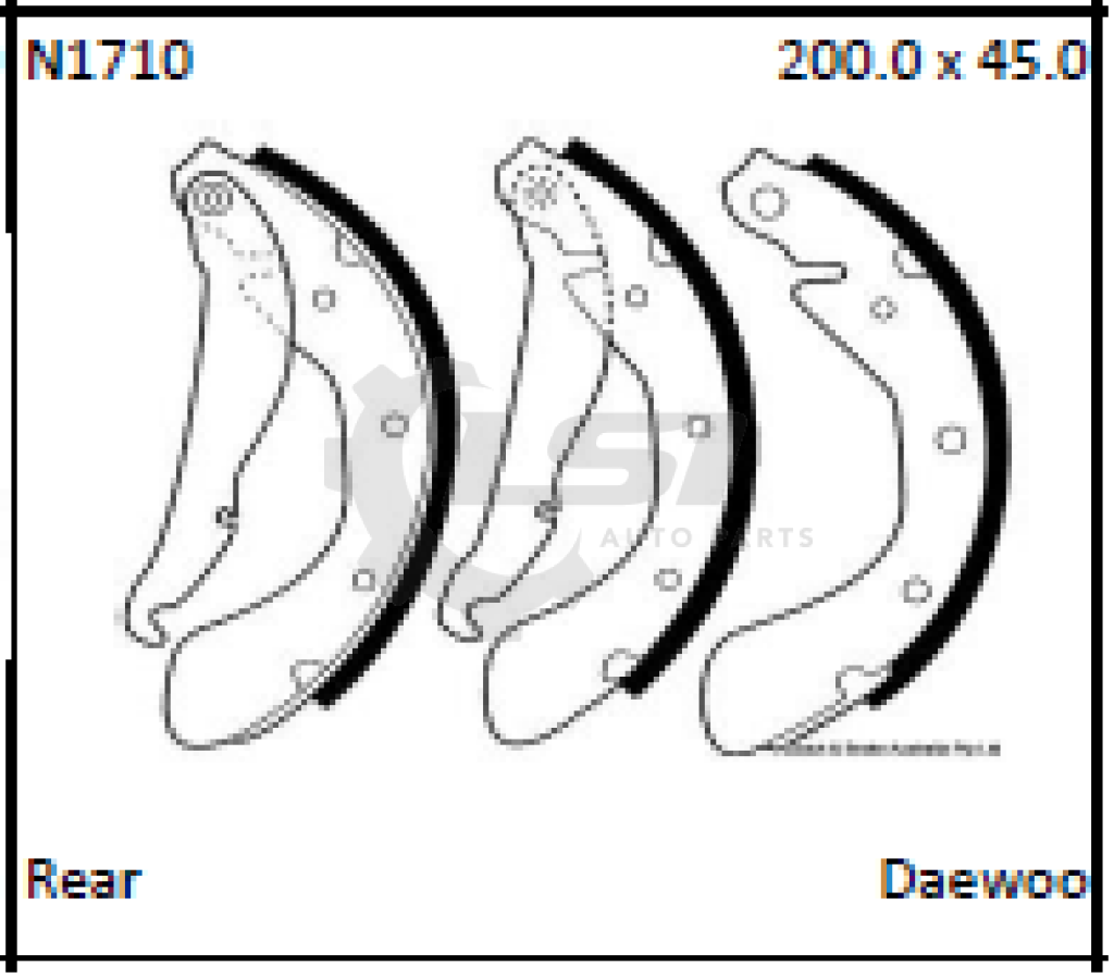 Horse Power Brake Shoes