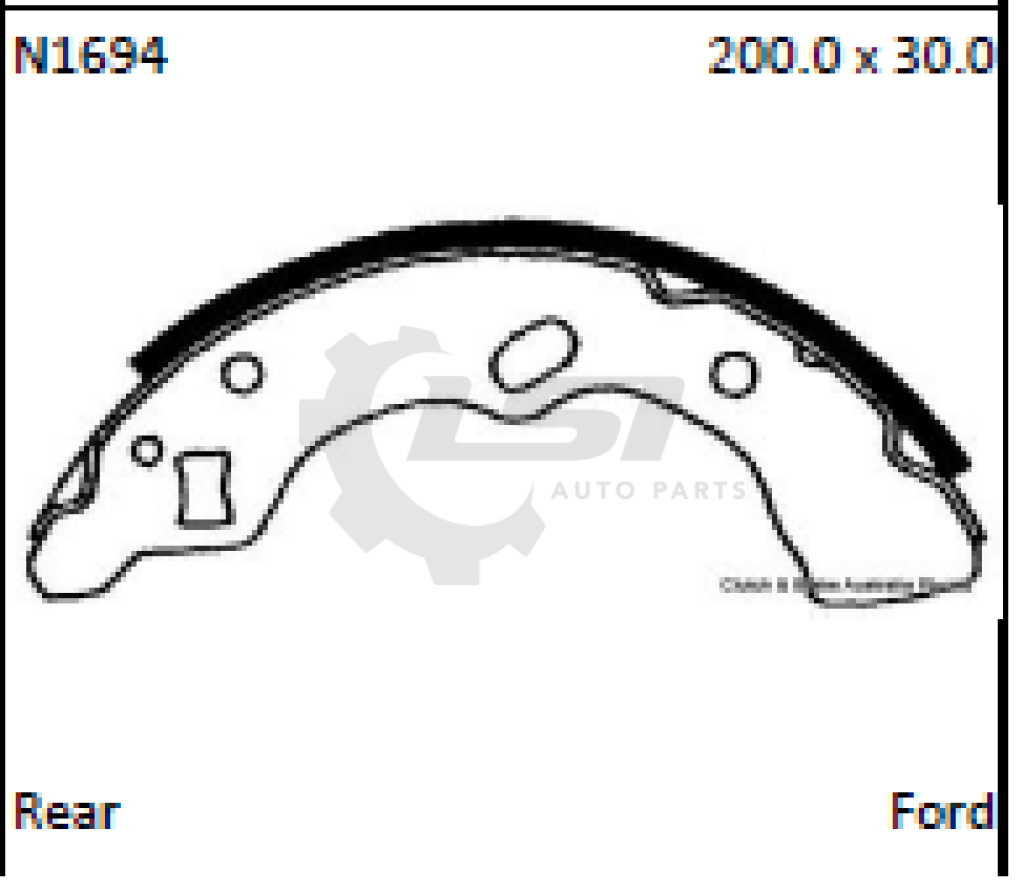 Horse Power Brake Shoes