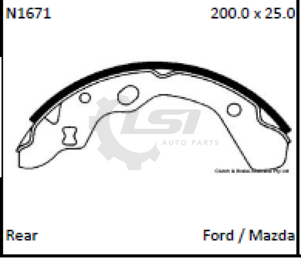 Horse Power Brake Shoes