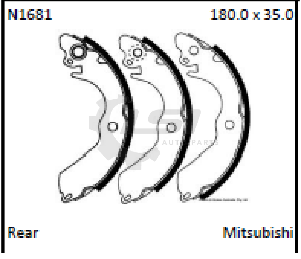 Horse Power Brake Shoes