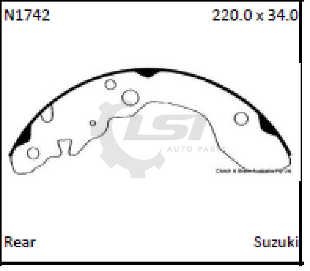 Horse Power Brake Shoes