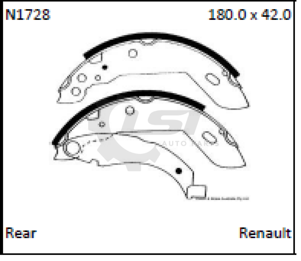 Horse Power Brake Shoes