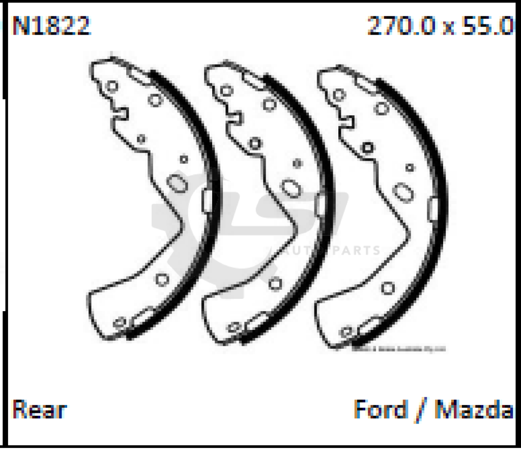 Horsepower Brake Shoes Brake Shoes
