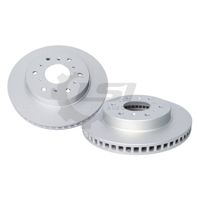 Horsepower Geomet Coated Front Brake Disc Rotors for Haval H9 2.0 2015-on Brake Disc Rotors