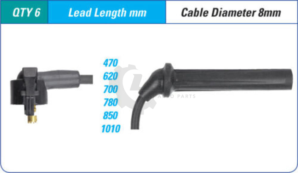 Icon Ignition Lead Set Ils-338M Up To 2005 Only For Ford Explorer 2001-2005 Spark Plug Leads