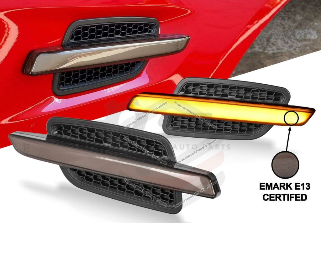 Led Stripe Bar Side Indicator Light Guard Flasher For Holden Commodore Ve