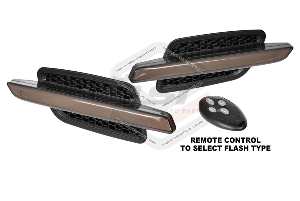 Led Stripe Bar Side Indicator Light Guard Flasher For Holden Commodore Ve