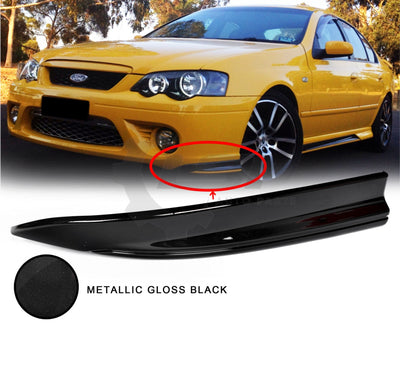 Lh Left Bumper Bar Side Lower Spoiler Pod Black For Ford Falcon Bf Xr6 Xr8 Extension