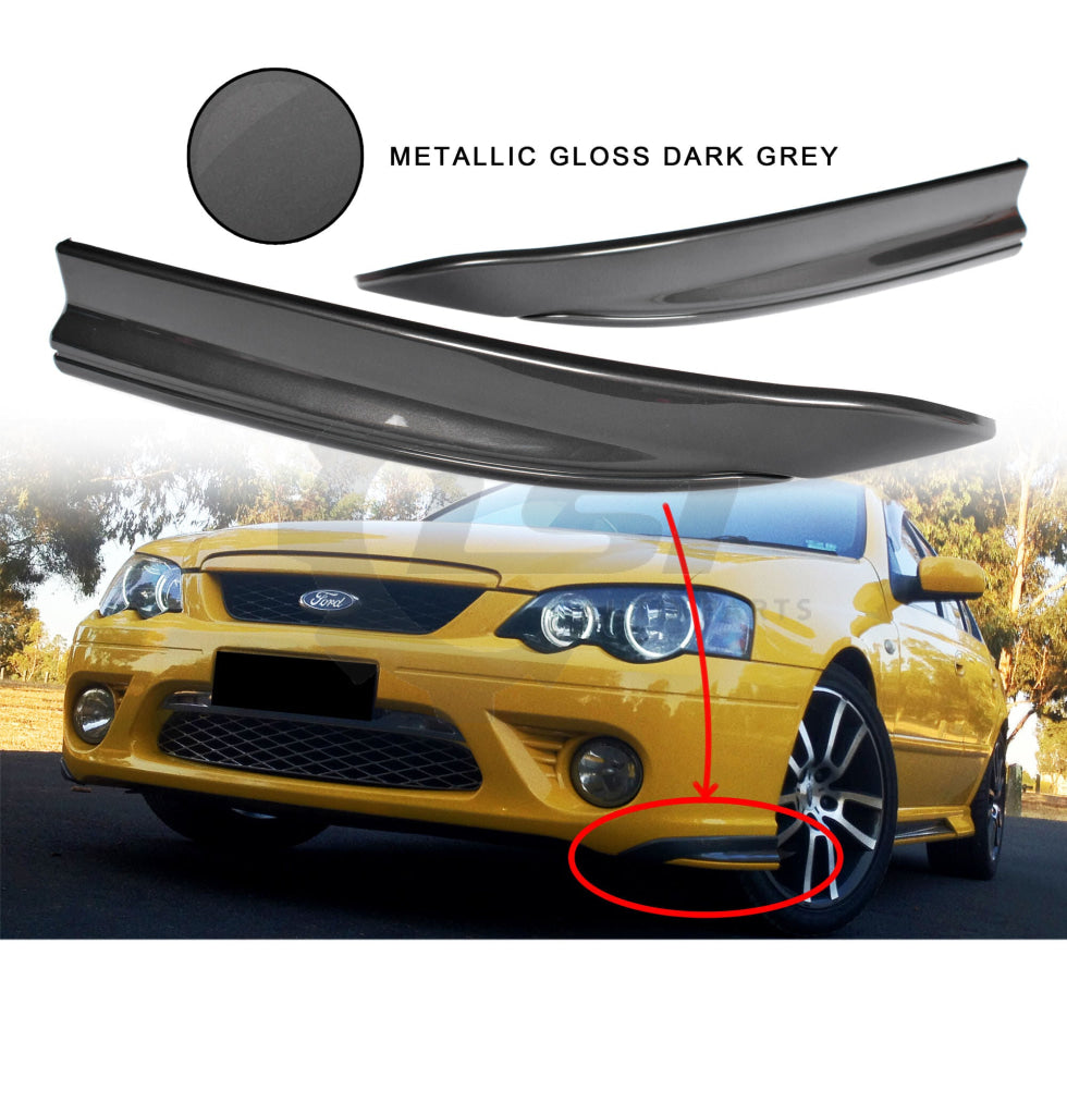 LH + RH Pair Front Bumper Bar Pod side spoiler For Ford Falcon BF XR6 XR8 Turbo Bumper Extension Pod