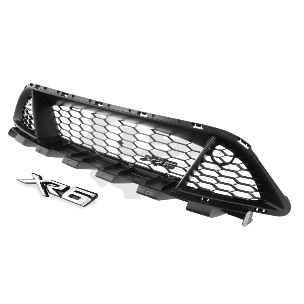 NEW Front Bumper Bar Grille + XR6 Badge Chrome For Ford Falcon FG Series 1 08~11 Emblem