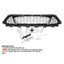 NEW Front Bumper Bar Grille + XR6 Badge Chrome For Ford Falcon FG Series 1 08~11 Emblem