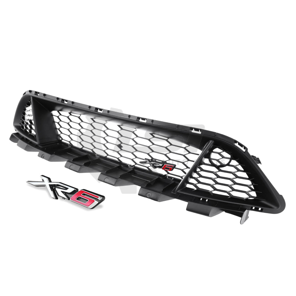 NEW Front Bumper Bar Grille + XR6 Badge Red For Ford Falcon FG Series 1 08~11 Emblem