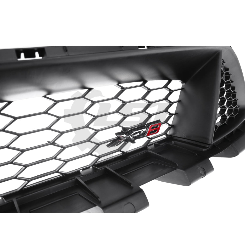 NEW Front Bumper Bar Grille + XR8 Badge Red For Ford Falcon FG Series 1 08~11 Grille