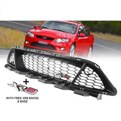 NEW Front Bumper Bar Grille + XR8 Badge Red For Ford Falcon FG Series 1 08~11 Grille