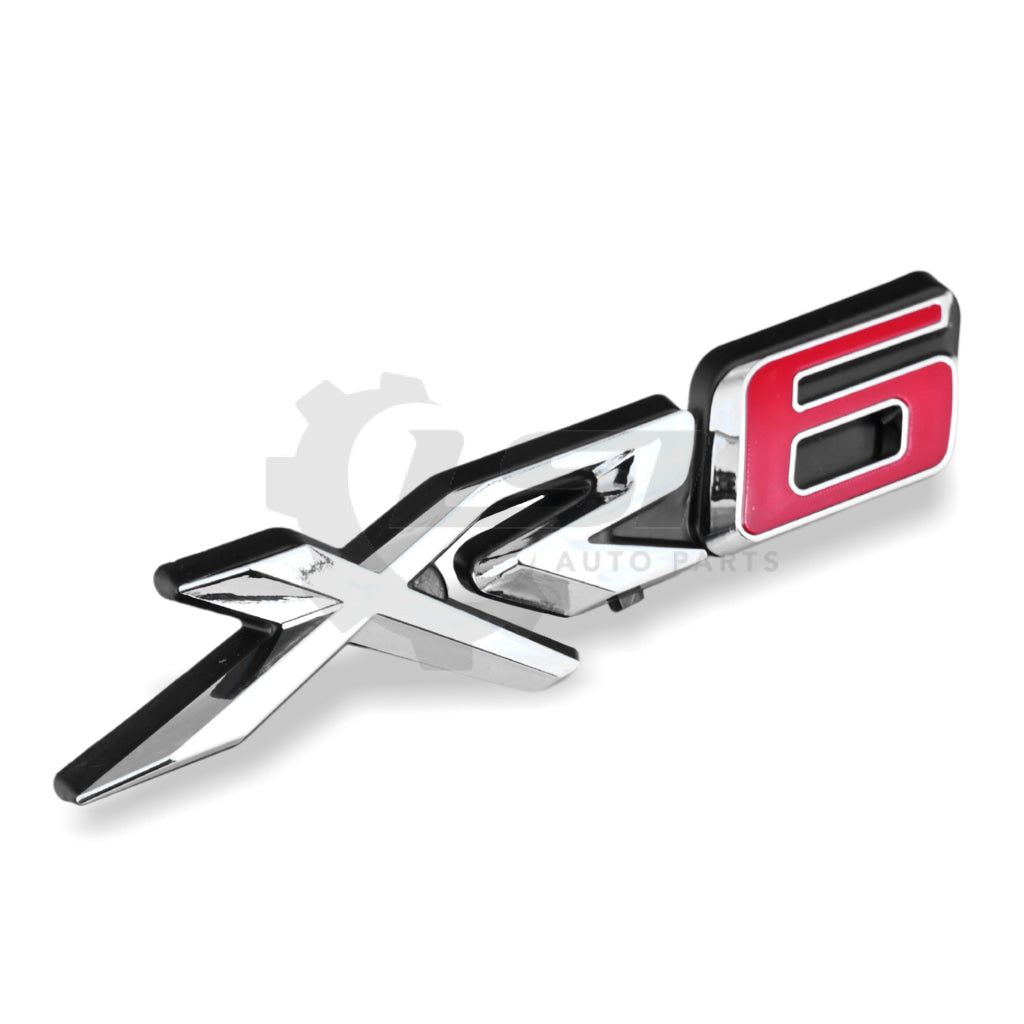 NEW XR6 Front Grille Badge Decal Emblem Logo Red ’6’’ For Ford Falcon FGX Emblem