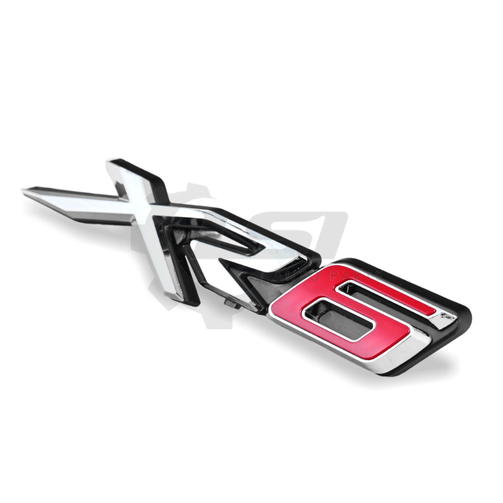 NEW XR6 Front Grille Badge Decal Emblem Logo Red ’6’’ For Ford Falcon FGX Emblem