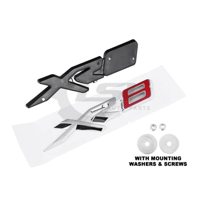 NEW XR8 Front Grille Badge Decal Emblem Logo Red ’8’’ For Ford Falcon FGX Emblem