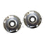 Pair 2 x Front Wheel Bearings for Audi VW 80mm for 277mm Disc Rotors 5 Studs Wheel Bearing