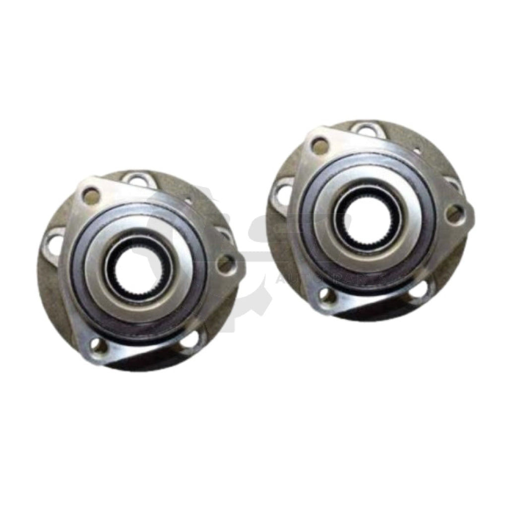 Pair 2 x Front Wheel Bearings for Audi VW 80mm for 277mm Disc Rotors 5 Studs Wheel Bearing