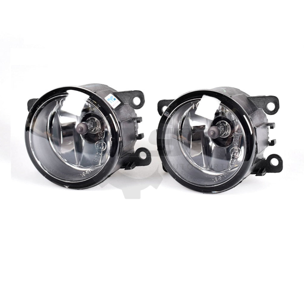 Pair Fog Light Lamp + Cover Surround Bezel Chrome for Ford Falcon FG s2 XR6 XR8 Fog Light