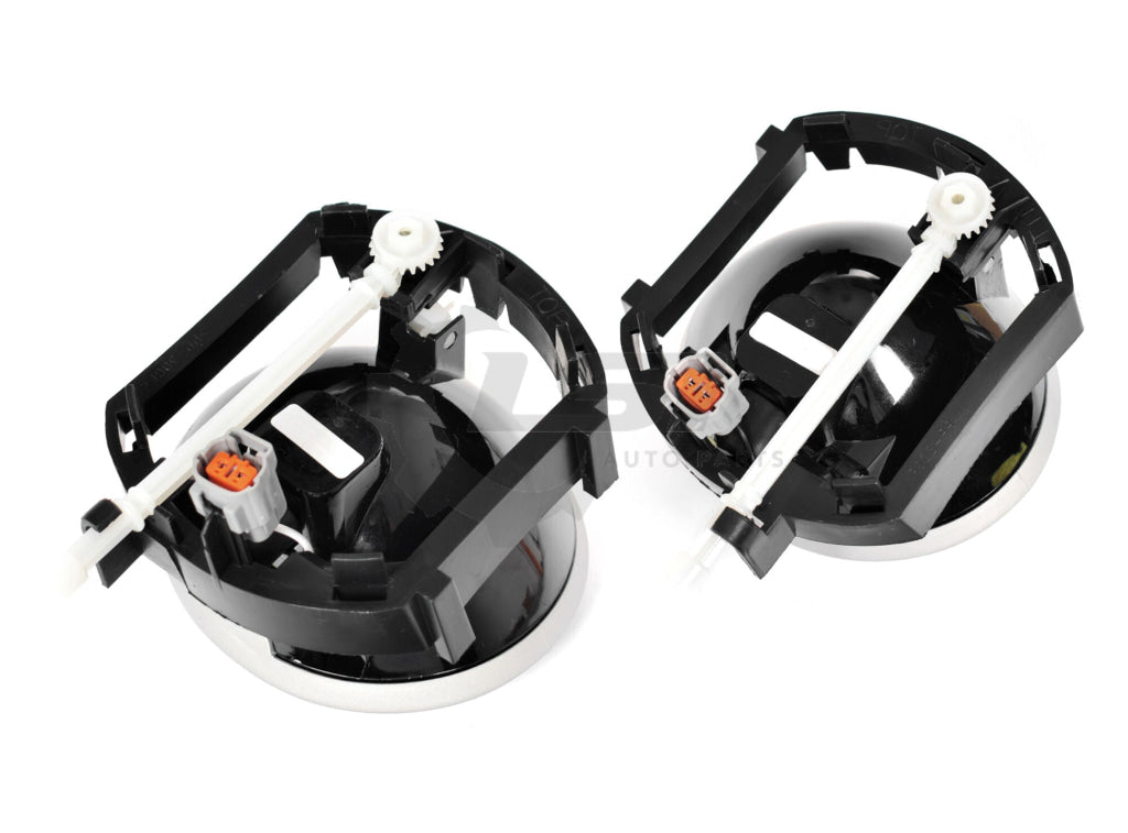 Pair Fog Light Lamp + Lower Bumper Mesh Grille Grill For Ford Falcon Ba Xr6 Xr8