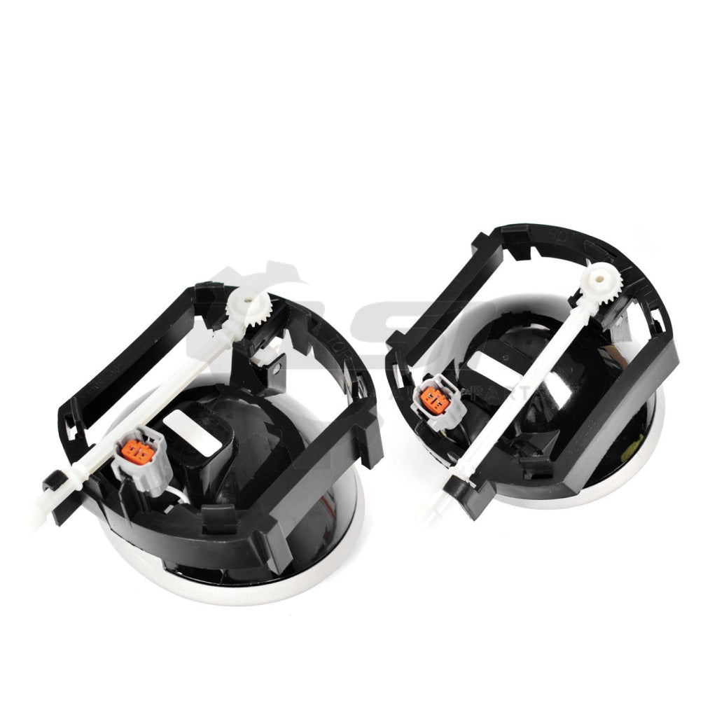 Pair Fog Light Lamp + Lower Bumper Mesh Grille Set for Falcon BF XR6 XR8 Grille Set