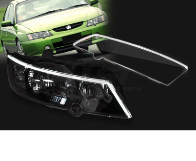 Pair Headlight Protector Led Drl For Holden Vy Commodore S Ss Sv8 2002~2004
