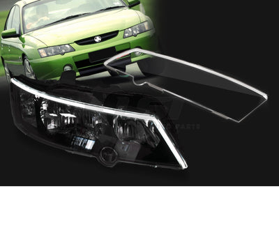 Pair Headlight Protector Led Drl For Holden Vy Commodore S Ss Sv8 2002~2004