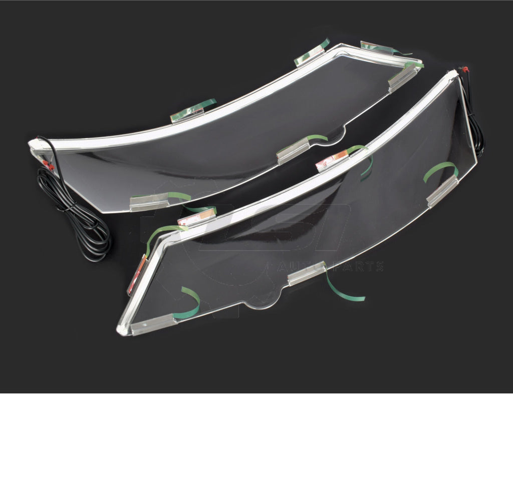 Pair Headlight Protector Led Drl For Holden Vy Commodore S Ss Sv8 2002~2004