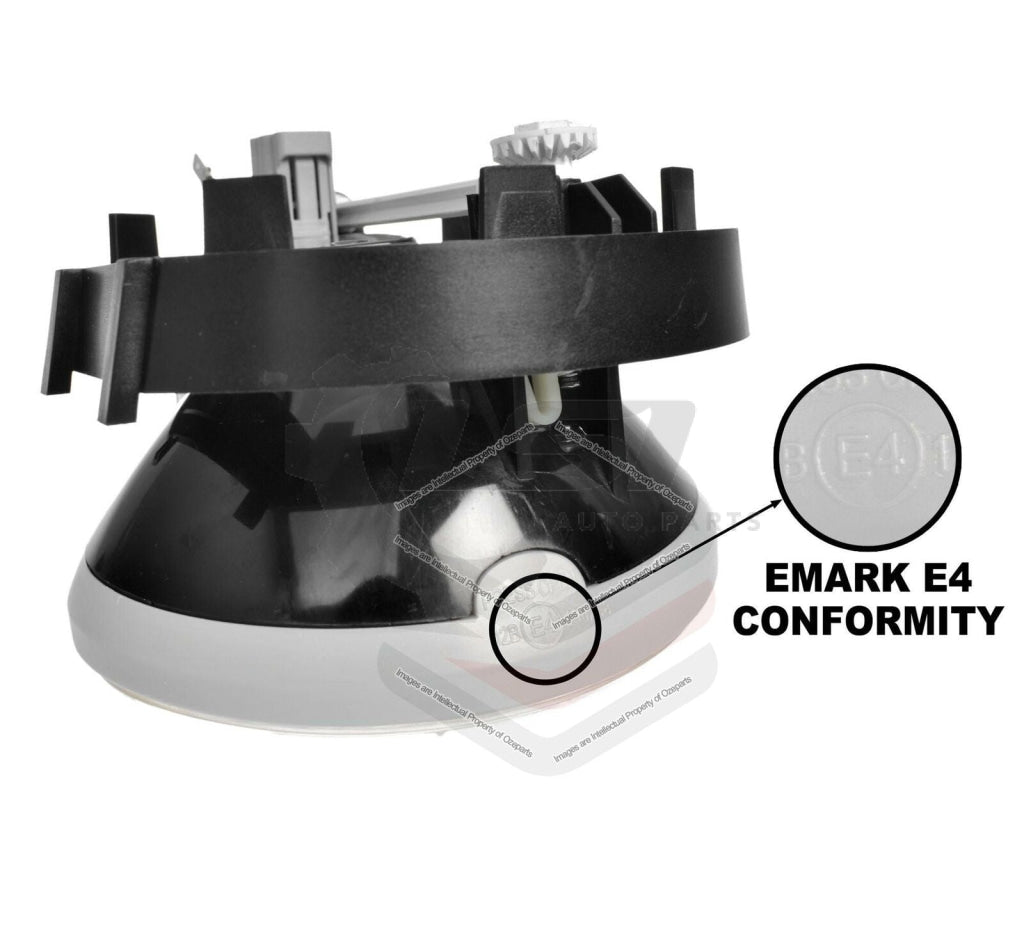 Pair Lh+Rh Fog Lights Spot Lamps (Halo Led) For Ford Falcon Ba Bf Xr6 Xr8 02-08 Light