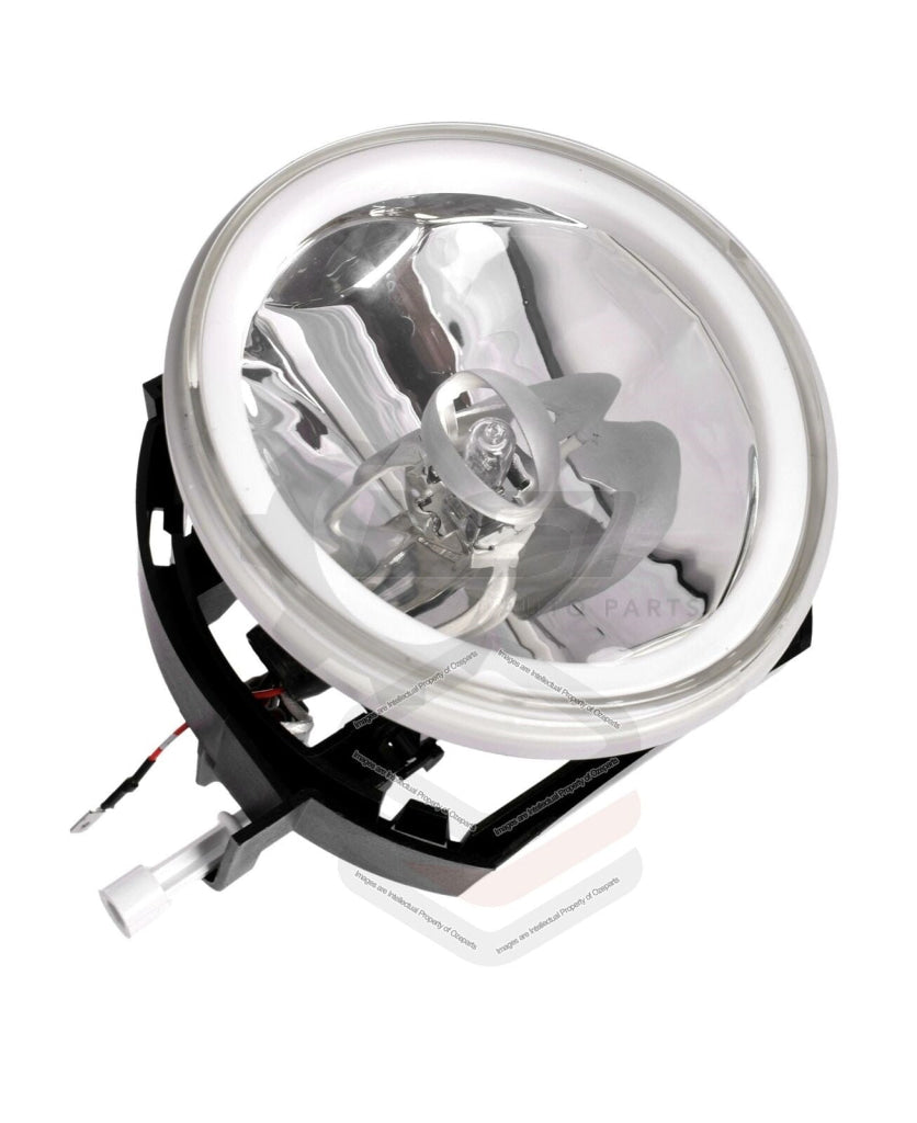 Pair Lh+Rh Fog Lights Spot Lamps (Halo Led) For Ford Falcon Ba Bf Xr6 Xr8 02-08 Light