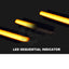 Pair Lh+Rh Led Side Indicators Flutes For Ford Falcon Ba Bf Sedan Ute Wagon Indicator Light