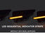 Pair Of Led Sequential Guard Flashers For Holden Commodore Vz Ss Ssz 04~07 Indicator Light